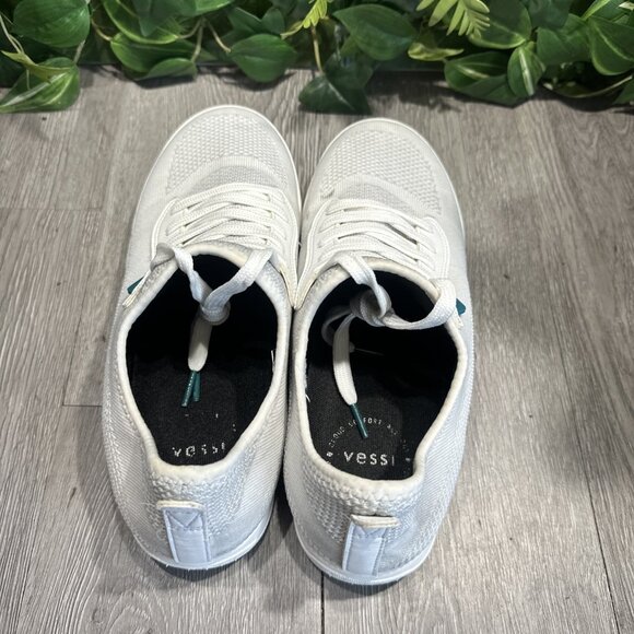 Vessi Weekend Sneaker Mens Size 10 Waterproof Shoes Sneakers Marble White - Picture 6 of 10